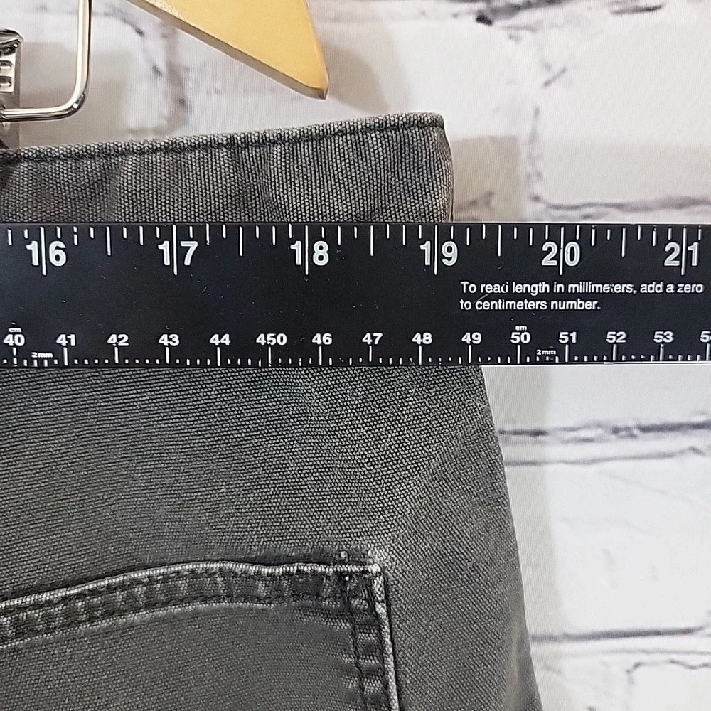 Carhartt Workwear Gray‎ Pants Mens 40x32 Relaxed Fit Outdoors Flaw